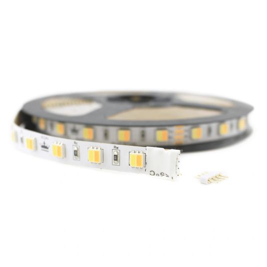 4 meter Dual White led strip Premium met 480 leds - losse strip