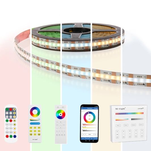 4 meter RGBWW led strip prime met 840 leds p/m - complete set