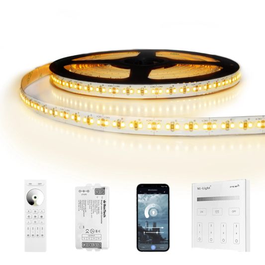 40 meter led strip Warm Wit Pro - complete set