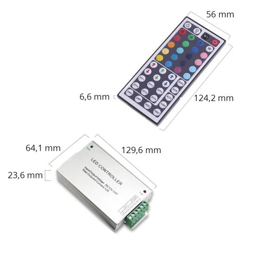 44 knops afstandsbediening RF