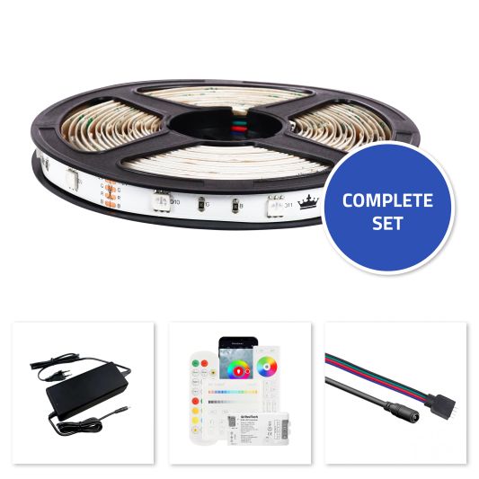 45 meter RGB led strip complete set - 1350 leds