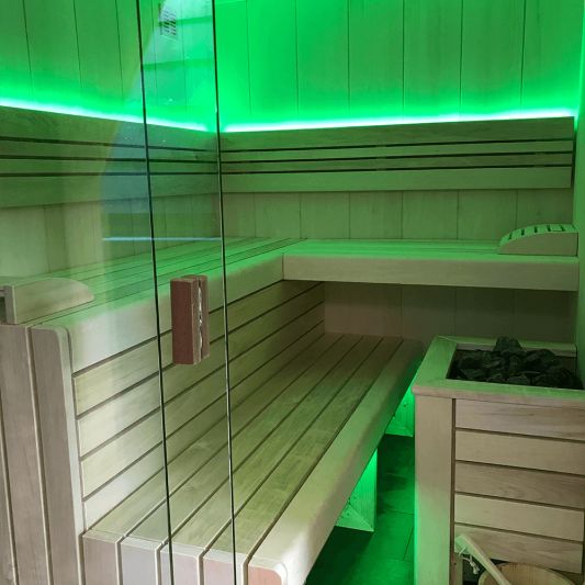 5 meter gekleurde led strip IP65/67 12V of 24V - Groene kleur - 120 leds p/m