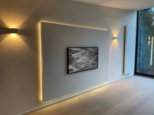 5 meter led strip IP65/67 12V of 24V - Extra warm wit 2400K - 120 leds p/m