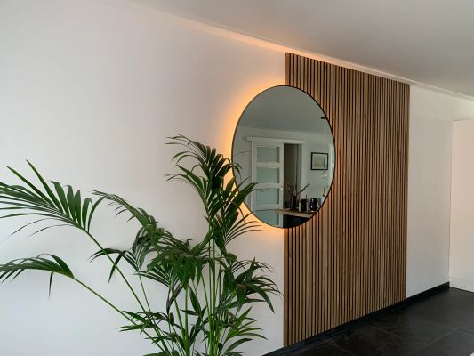 5 meter Neon Led Flex Warm Wit Midi Top View - losse strip