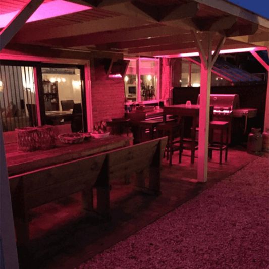 10 meter RGB led strip voor buiten losse strip