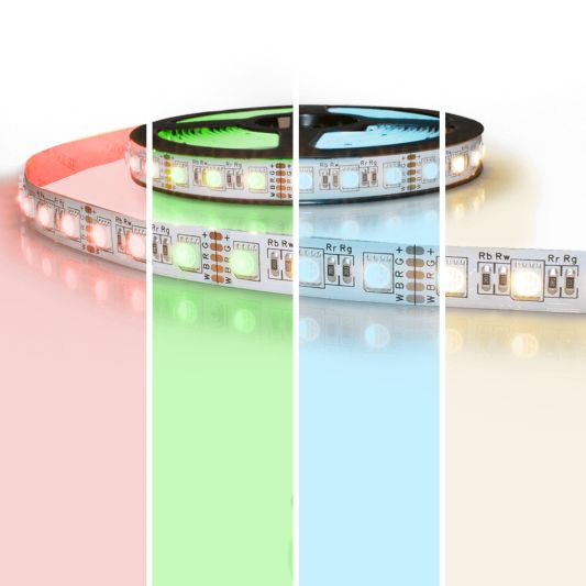5 meter RGBW led strip Premium met 360 leds - losse strip
