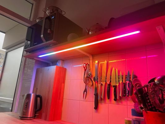 5 meter WS2811 digitale RGB led strip Premium - losse strip