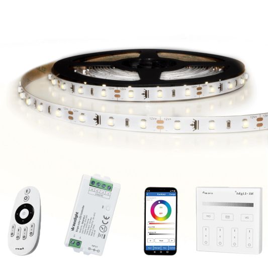 50 METER - 3000 LEDS complete led strip set Helder Wit