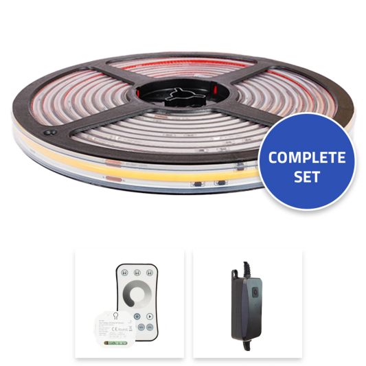 50 meter led strip Warm wit PREMIUM | 230V
