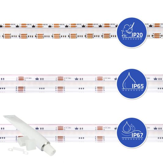 50 meter RGBW led strip complete set - Prime 896 leds p/m