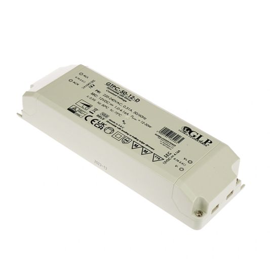 50W - 12V Professionele compacte dimbare led driver