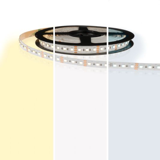 6 meter Dual White led strip Premium met 720 leds - losse strip