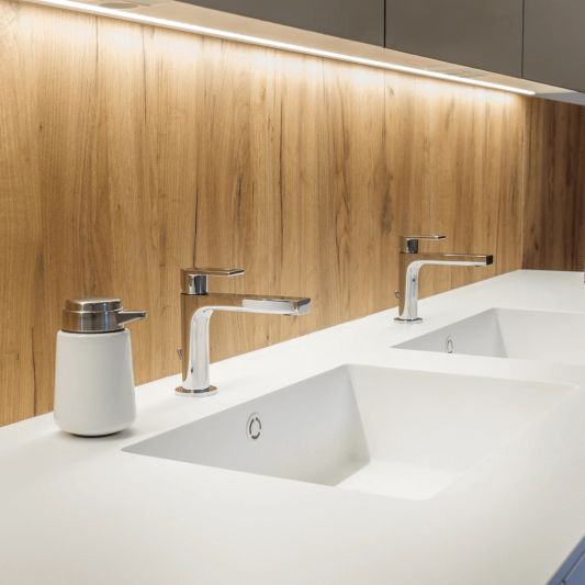 6 meter Helder Wit led strip COB met 384 leds per meter - complete set