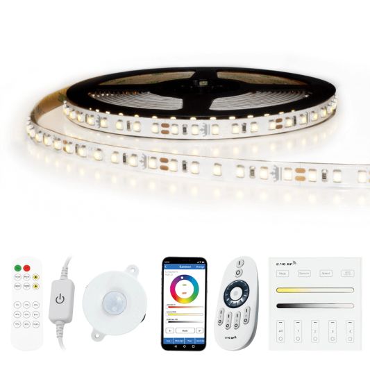 7 METER - 840 LEDS complete led strip set Helder Wit