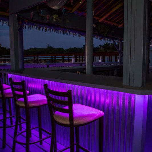 7 meter RGB led strip voor buiten complete set