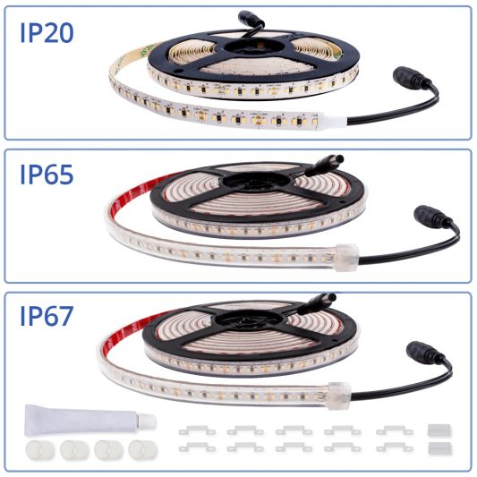 8 METER - 1920 LEDS complete led strip set Helder Wit Pro