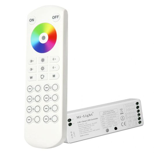 8-zone RF Touch afstandsbediening voor alle kleuren led strips - met controller