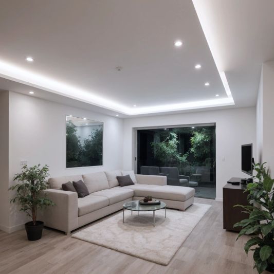 9 METER - 540 LEDS complete led strip set Daglicht wit