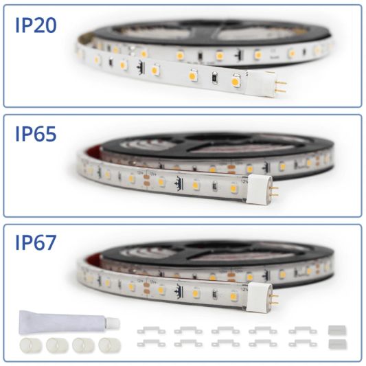 9 METER - 540 LEDS complete led strip set Warm Wit