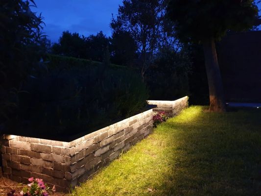 9 meter RGBW led strip voor buiten complete set