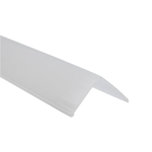 Afdekkap recht voor hoekprofiel breed 1 meter