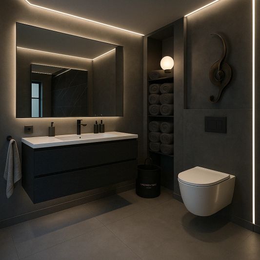 Badkamer plafond verlichting set 6 meter