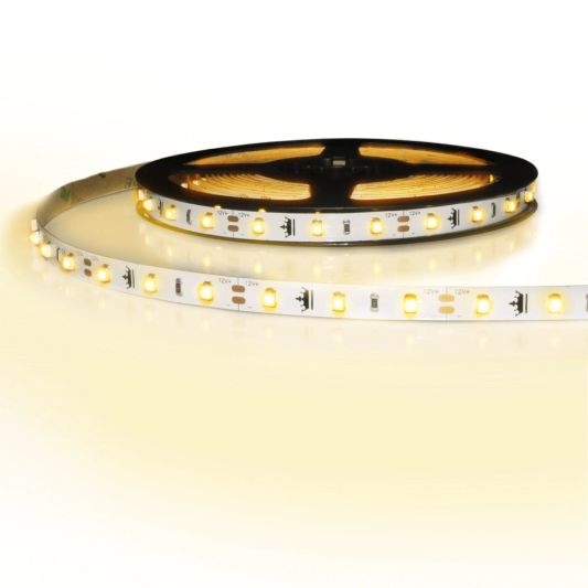 Bedverlichting 2 zijden complete set 1 meter LED strip warm wit met bewegingssensor