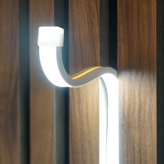 COB Neon inclusief profiel - Overal knipbaar - Helder wit losse strip - 3m
