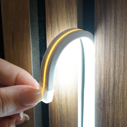 COB Neon inclusief profiel - Overal knipbaar - Helder wit losse strip - 4m