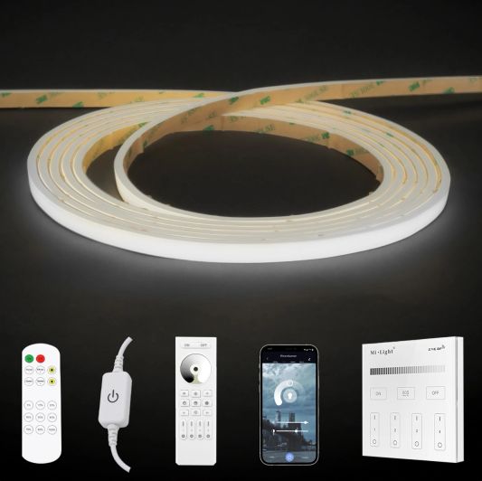 COB Neon inclusief profiel - Overal knipbaar - Helder wit set - 3m