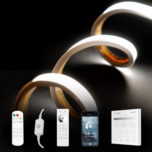 COB Neon inclusief profiel - Overal knipbaar - Helder wit set - 5m