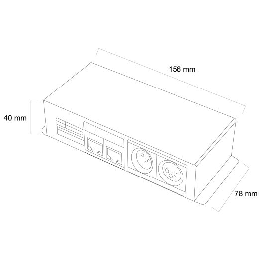 DMX controller voor RGB en RGBW led strips
