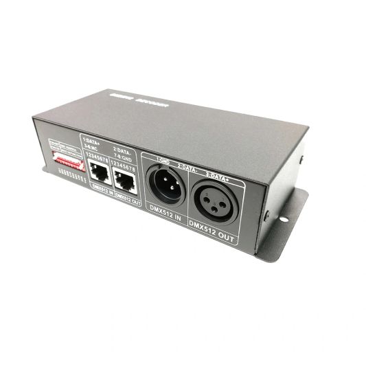 DMX controller voor RGB en RGBW led strips