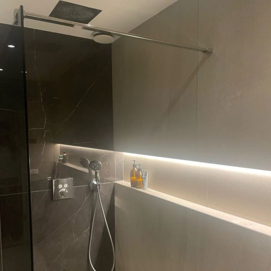 Douche verlichting led strip set 1 meter