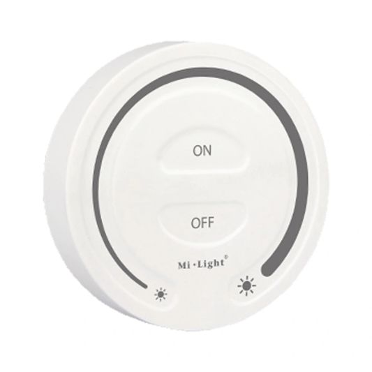 Draadloze touch wanddimmer & wifi controller voor witte led strips - complete set