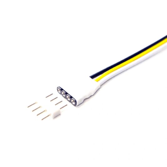 Dual White stekker met 15 cm kabel