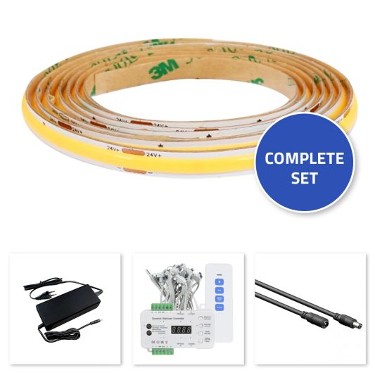 Dynamische trapverlichting set Premium 130 cm