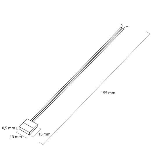 KABEL MET KOPPELSTUK solderen niet nodig
