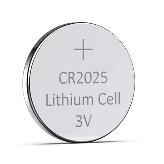 Knoopcel batterij (Lithium CR2025 3V) voor afstandsbedieningen