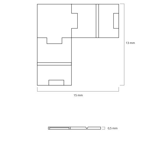 Koppelstuk Hoek RGB - solderen niet nodig