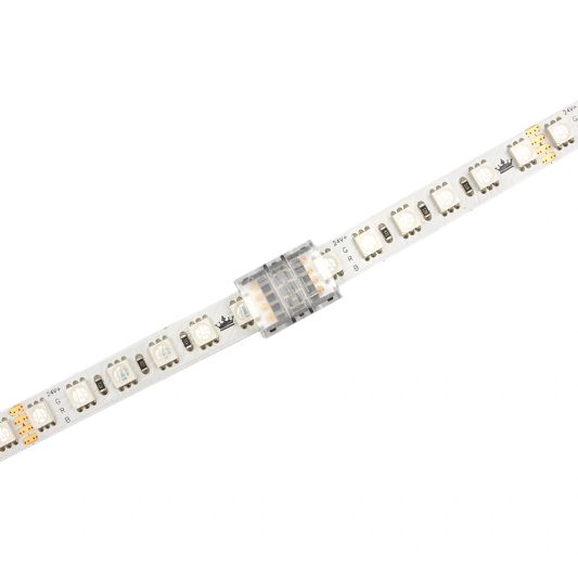 Koppelstuk tussen twee strips - RGB pro ledstrip - solderen niet nodig