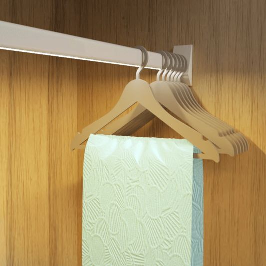 Led profiel 1 meter voor garderobe kast verlichting