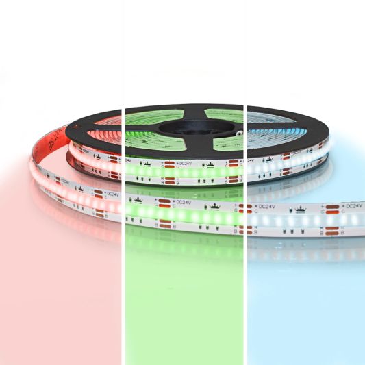 Led strip COB RGB - 2 meter - losse strip met 810 leds p/m
