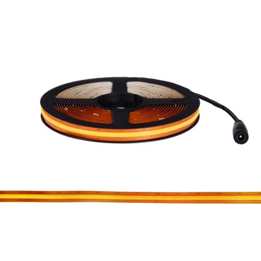 Led strip COB Warm Wit - 1 meter - losse strip met 600 leds per meter