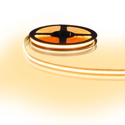 Led strip COB Warm Wit - 4 meter - losse strip met 600 leds per meter