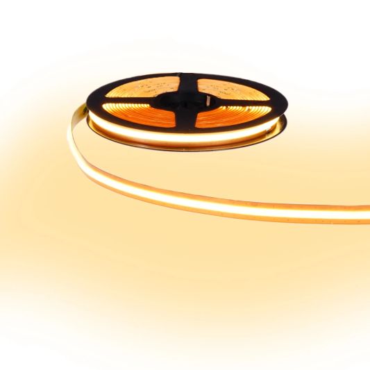 Led strip COB Warm Wit - 6 meter - losse strip met 600 leds per meter