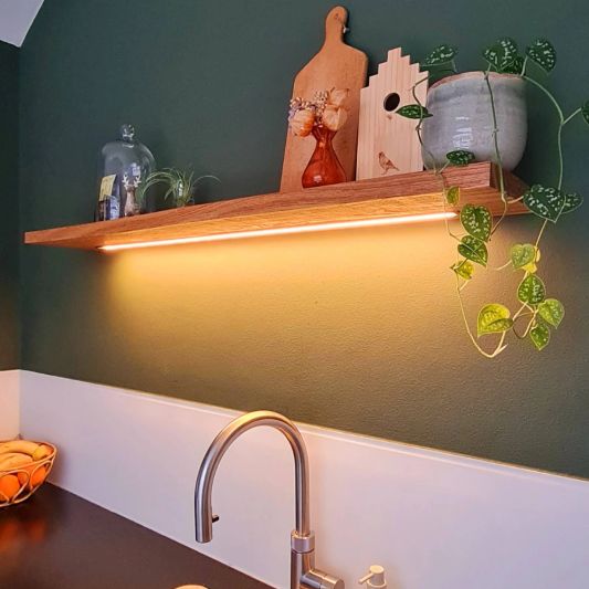 Led strip COB Warm Wit - 8 meter - losse strip met 2520 leds