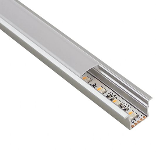 Led strip profiel breed inbouw hoog 1 meter