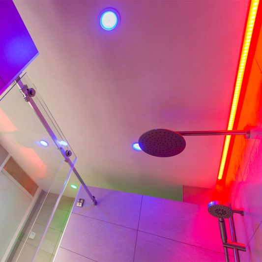 Led strip profiel breed opbouw laag 2 meter