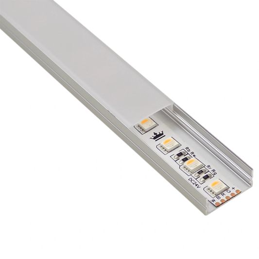 Led strip profiel breed opbouw laag 2 meter